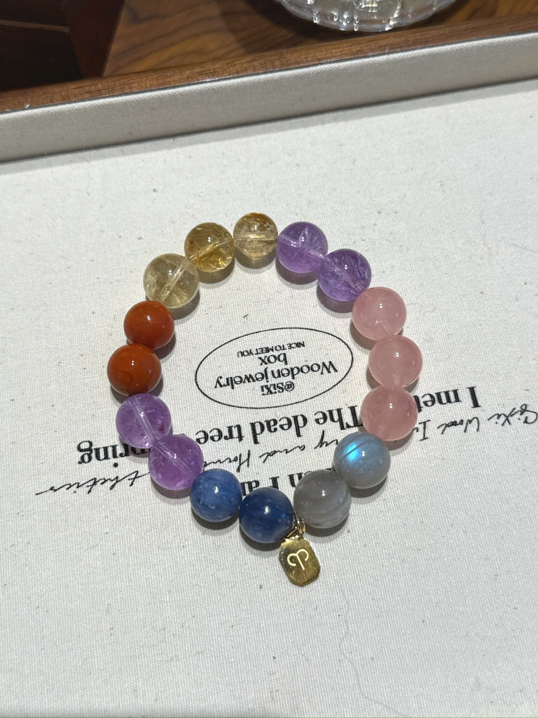 Aries Zodiac Bracelet · Passion & Drive