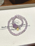 Lavender Amethyst Pixiu Bracelet · Morning Mist