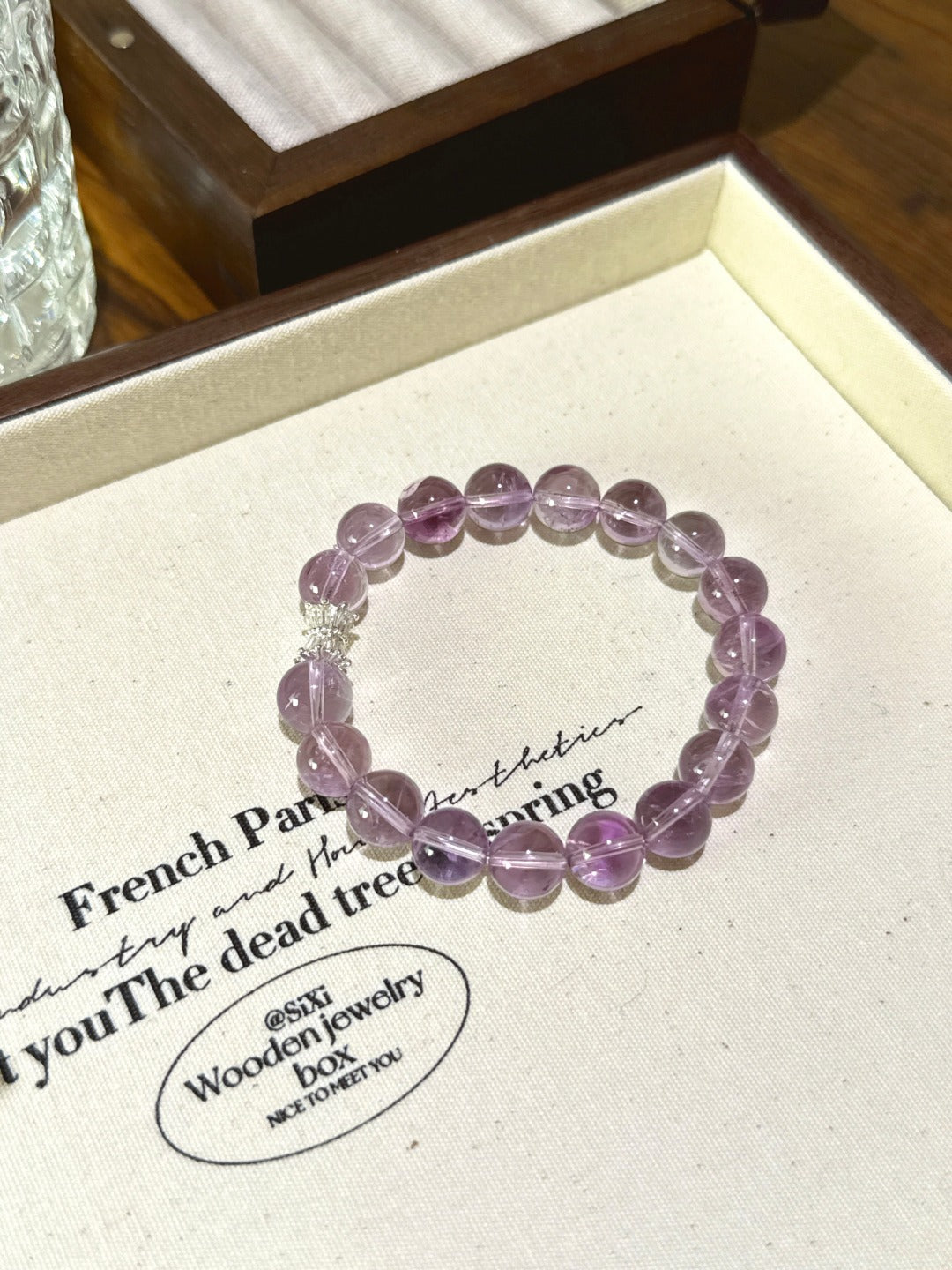 Light Amethyst Bracelet · Everyday Lilac