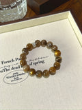 Golden Elestial Quartz Bracelet
