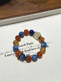 Kyanite & Citrine Quartz Bracelet – natural crystal bracelet by JINGLUNA