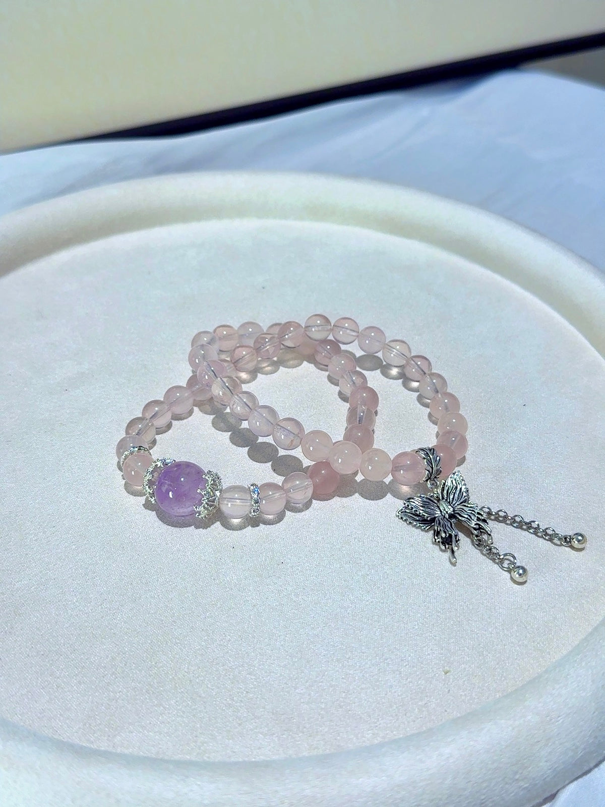 Rose Quartz Butterfly Double Wrap · Sweet Dream