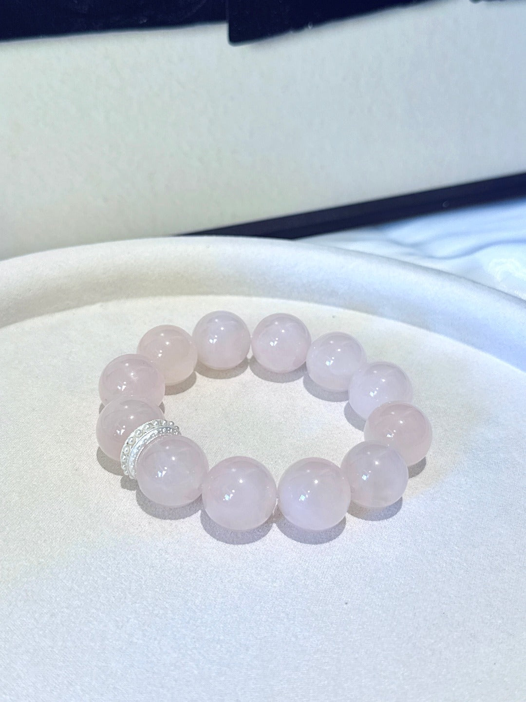 Big Rose Quartz Bracelet · Sweetheart