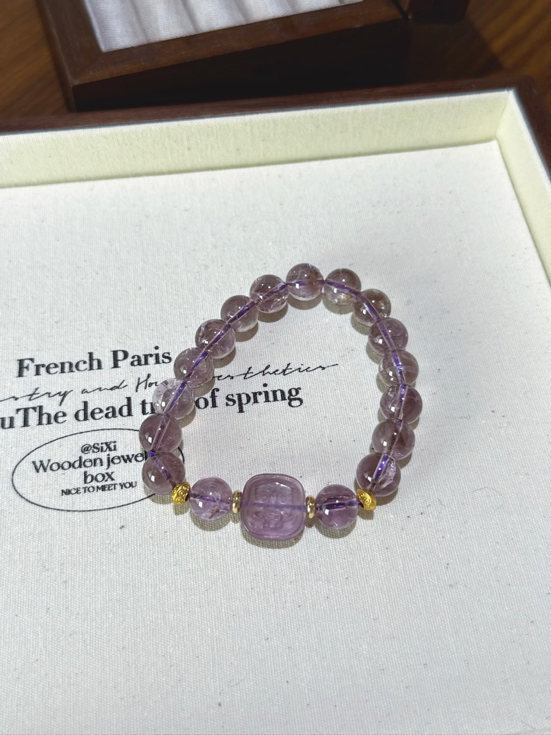 Amethyst Dzambhala Bracelet · Fortune Guardian