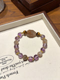 Amethyst & Super Seven Freeform Bracelet · Power Focus
