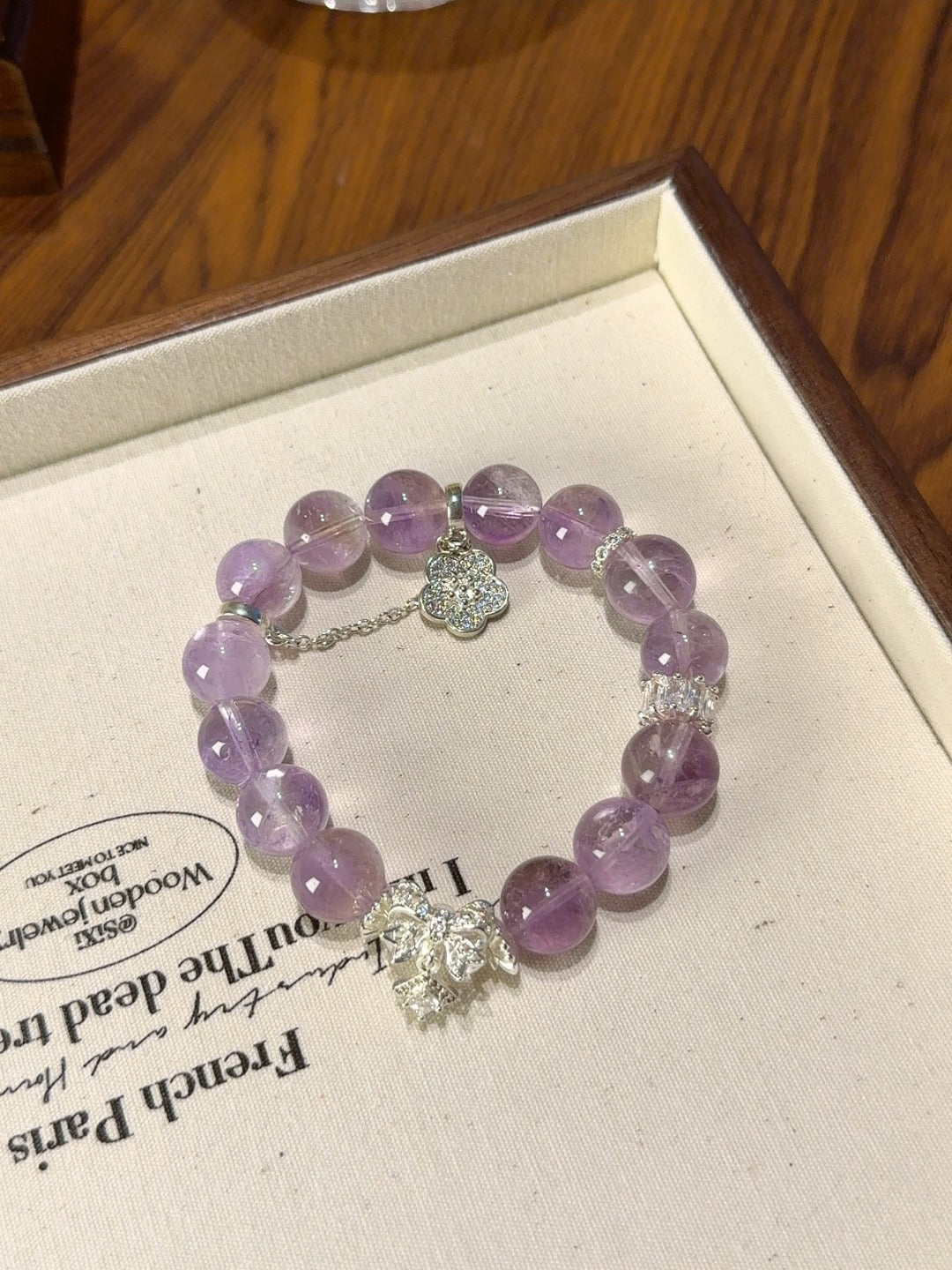 Amethyst Bracelet · Gentle Wisdom