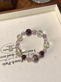 Amethyst & Charoite Bracelet · Night Sky